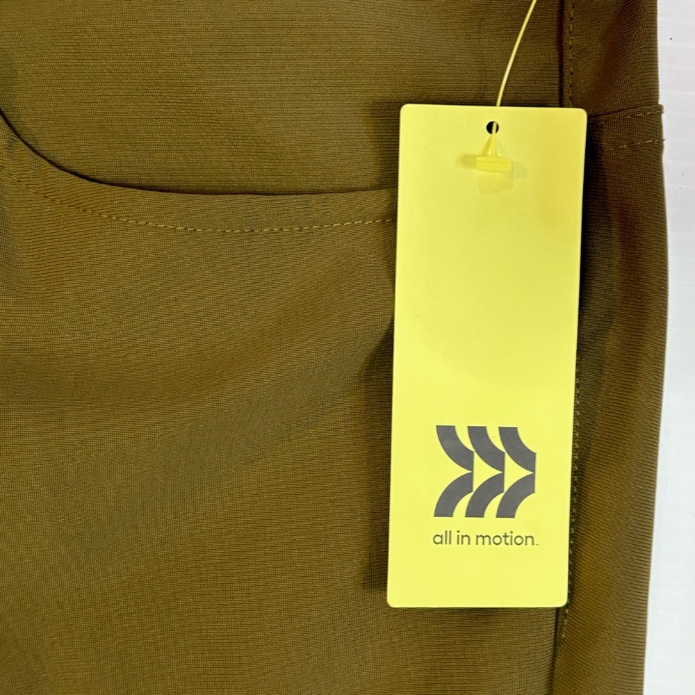 NWT Golf Pant Slim Olive Green 40 x 32 All In Motion - Picture 11 of 12